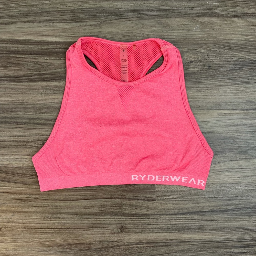 Ryderwear Seamless Sports Bra Pink